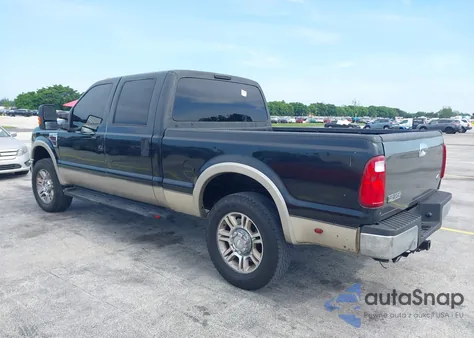 2008 Ford F250 Super Duty из США, поврежденный, VIN 1FTSW21R48EA97993